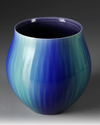 TOKUDA YASOKICHI III, KUTANI GLAZED VASE, JAPAN, LATE 20TH CENTURY