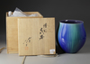 TOKUDA YASOKICHI III, KUTANI GLAZED VASE, JAPAN, LATE 20TH CENTURY