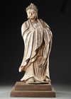 A CHINESE BODHISATTVA FIGURE, YUAN–MING DYNASTY (1279–1644)
