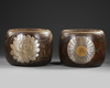 A PAIR OF JAPANESE HIBACHI, MEIJI PERIOD (1868-1912)