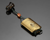 SAITO, GOLD LACQUER INRO WITH HOTEI AND SHISHIMAI, JAPAN, LATE 19TH CENTURY