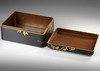 A JAPANESE LACQUER BOX AND COVER WITH HIGH RELIEF GOLD LACQUERED WITH BOTAN FLOWERS, 19TH CENTURY