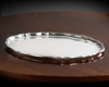A LARGE SILVER STERLING OVAL TRAY, EARLY 20TH CENTURY