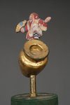 KO-UMA-JIRUSHI 馬印 WITH DANCING SHÔJÔ, JAPAN, EARLY MEIJI PERIOD (SECOND HALF 19TH CENTURY)