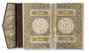 A FINE ILLUMINATED OTTOMAN QURAN, WRITTEN BY ALI VASFI AND DATED 1287 AH/1870 AD