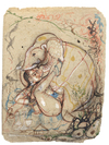 A GROUP OF EIGHT EROTIC DRAWINGS INDIA, KOTA, CIRCA 19TH CENTURY