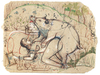 A GROUP OF EIGHT EROTIC DRAWINGS INDIA, KOTA, CIRCA 19TH CENTURY