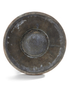 A LARGE ENGRAVED BRASS TORCH STAND, PERSIA, 19TH CENTURY