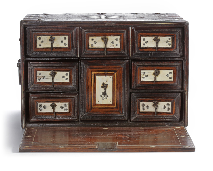 AN INDO-PORTUGUESE CABINET,  17TH-CENTURY