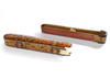 A QAJAR LACQUERED PAPIER-MACHÉ PEN CASE (QALAMDAN), 19TH CENTURY