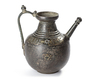 A KHURASAN SILVER-INLAID BRONZE EWER, PERSIA, 12TH CENTURY