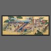 A JAPANESE MID-SIZE SIX PANEL BYÔBU WITH “ONE HUNDRED BOYS AT PLAY", EARLY MEIJI PERIOD (SECOND HALF 19TH CENTURY)