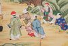 A JAPANESE MID-SIZE SIX-PANEL  BYÔBU WITH “ONE HUNDRED BOYS AT PLAY”, EARLY MEIJI PERIOD (SECOND HALF 19TH CENTURY)