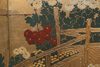 A JAPANESE SIX-PANEL RINPA SCHOOL STYLE JAPANESE  BYÔBU, LATE EDO PERIOD, (FIRST HALF 19TH CENTURY)