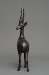 A JAPANESE ART DECO-STYLE ANTILOPE, SHOWA PERIOD (1926-1989)