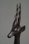 A JAPANESE ART DECO-STYLE ANTILOPE, SHOWA PERIOD (1926-1989)