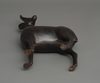 A JAPANESE ART DECO-STYLE ANTILOPE, SHOWA PERIOD (1926-1989)