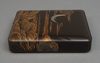 A JAPANESE SUZURIBAKO 硯箱 (WRITING BOX) WITH CRESCENT MOON, MEIJI PERIOD (1868-1912)