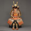 A GOLD AND BLACK LACQUER JAPANESE Ô’YOROI, MID SHOWA PERIOD (MID 20TH CENTURY)
