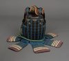 A BLACK LACQUERED JAPANESE SUIT OF ARMOUR, LATE EDO PERIOD (FIRST HALF 19TH CENTURY)