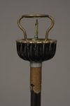 TWO STYLISH JAPANESE TEMPLE CANDLESTICK, 19TH CENTURY