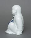 KAKIEMON’WARE PORCELAIN FIGURE OF A CHILD, SHOWA PERIOD (1926-1989)