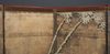 A TALL JAPANESE SCREEN DEPICTING A WINTER SCENE, LATE EDO PERIOD (FIRST HALF 19TH CENTURY)