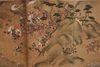 A MID SIZE JAPANESE SCREEN DEPICTING A SAMURAI BATTLE,  EDO PERIOD, 18TH CENTURY