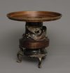 A JAPANESE BRONZE FLOWER VASE, SHOWA PERIOD (1926-1989)
