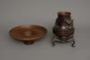 A JAPANESE BRONZE FLOWER VASE, SHOWA PERIOD (1926-1989)