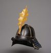 A JAPANESE KABUTO – HELMET WITH RIDGES, 19TH CENTURY
