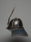 A JAPANESE KABUTO – HELMET WITH RIDGES, 19TH CENTURY