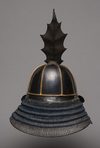 A JAPANESE KABUTO – HELMET WITH RIDGES, 19TH CENTURY