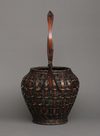 A LARGE JAPANESE IKEBANA FLOWER BASKET, SHOWA PERIOD (1926-1989)