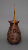 A JAPANESE IKEBANA BASKET BY CHIKUBOSAI II, LATE 20TH CENTURY