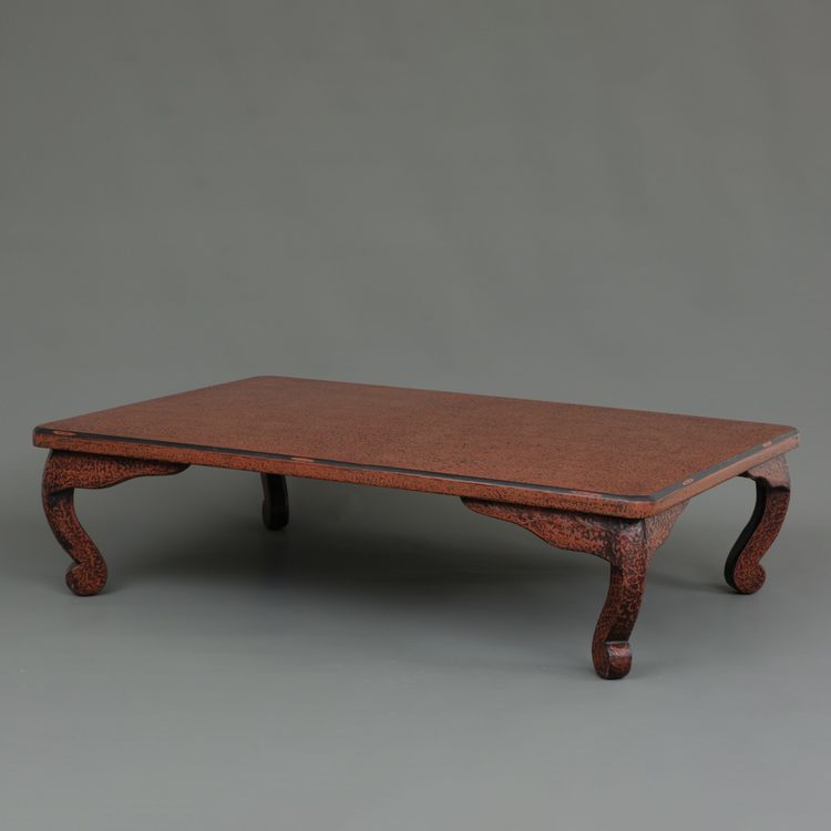 A JAPANESE LACQUERED LOW TABLE 座卓 (ZATAKU), TAISHO-EARLY SHOWA PERIOD