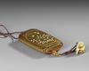 A JAPANESE SHIBAYAMA INLAY INRO WITH NETSUKE IN WOODEN BOX, MEIJI PERIOD (1868-1912)