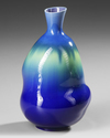 EXCEPTIONAL YASOKICHI VASE WITH ORIGINAL SIGNED BOX, LATE 20TH CENTURY