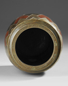 STUNNING ART DECO BRONZE VASE — GEOMETRIC ELEGANCE IN CLASSIC FORM, Ca 1920-30s