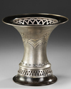 A JAPANESE SILVER VASE, CIRCA 1930