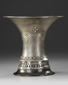 A JAPANESE SILVER VASE, CIRCA 1930