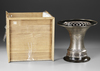 A JAPANESE SILVER VASE, CIRCA 1930