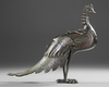 A JAPANESE BRONZE PHOENIX KORO WITH CLOISONNÉ INLAY, 18TH CENTURY