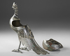 A JAPANESE BRONZE PHOENIX KORO WITH CLOISONNÉ INLAY, 18TH CENTURY
