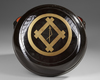 A JAPANESE LACQUERED RICE CONTAINER WITH FAMILY CREST (MON),EDO PERIOD (1615–1868)