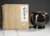 A JAPANESE LACQUERED RICE CONTAINER WITH FAMILY CREST (MON),EDO PERIOD (1615–1868)