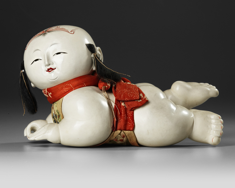 A JAPANESE PALACE DOLL,MEIJI PERIOD,1868-1912