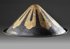 A JAPANESE SAMURAI JINGASA TRAVELING HAT,EDO PERIOD (1615–1868)