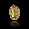 A GOLD PENDANT IN THE SHAPE OF THE HEAD OF MEDUSA, 2ND-3RD CENTURY AD
