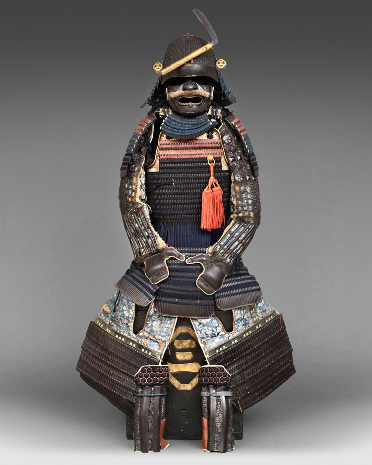 AJAPANESE SUIT OF ARMOR, EDO PERIOD (1600-1868)
